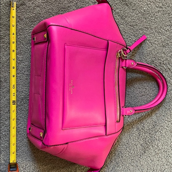 Kate Spade Oversized Pink Trapezoid Handbag - Picture 12 of 14